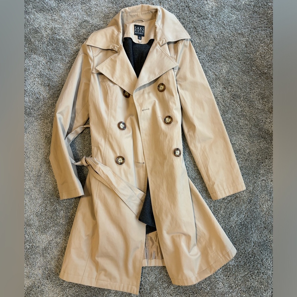Saks Trench Coat